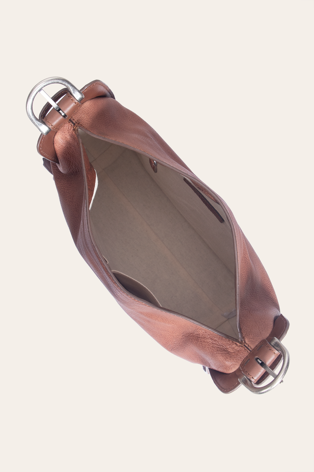Cognac Handbags Frye Women's Cognac Carla Studded Hobo Handbag