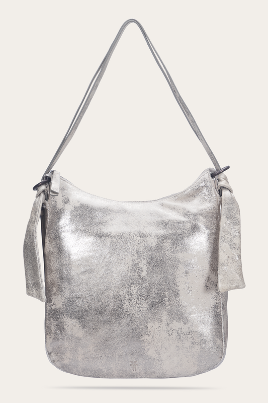 Cream Metallic Handbags Frye Women's Nora Backpack Hobo Handbag