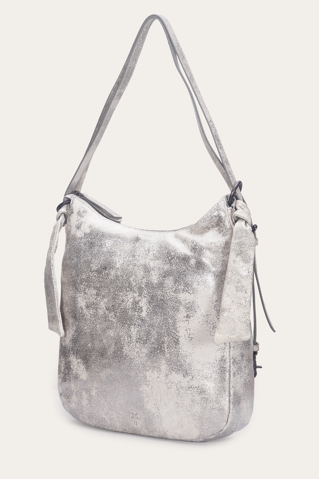 Cream Metallic Handbags Frye Women's Nora Backpack Hobo Handbag
