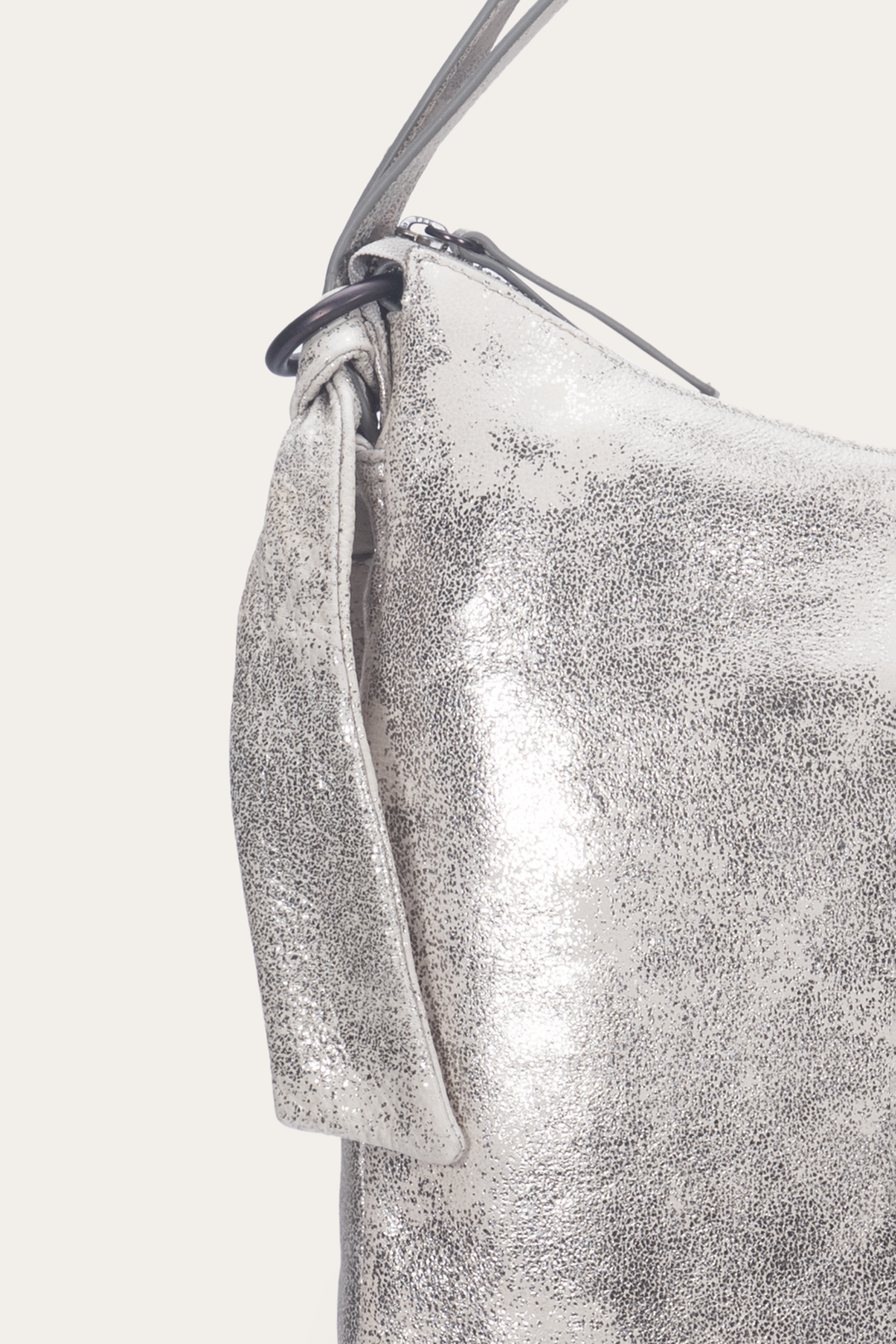 Cream Metallic Handbags Frye Women's Nora Backpack Hobo Handbag