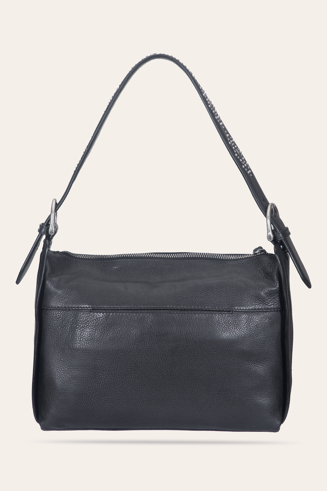 Black Handbags Frye Women's Black Carla Studded Shoulder Bag