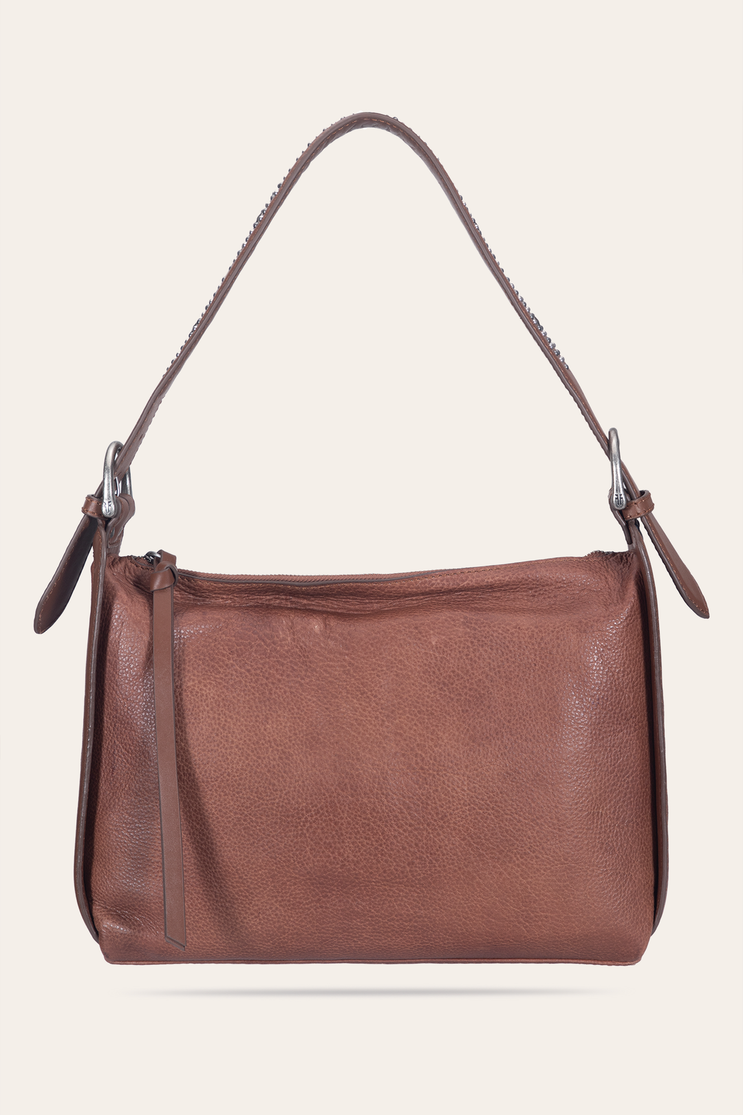 Cognac Handbags Frye Women's Cognac Carla Studded Shoulder Bag