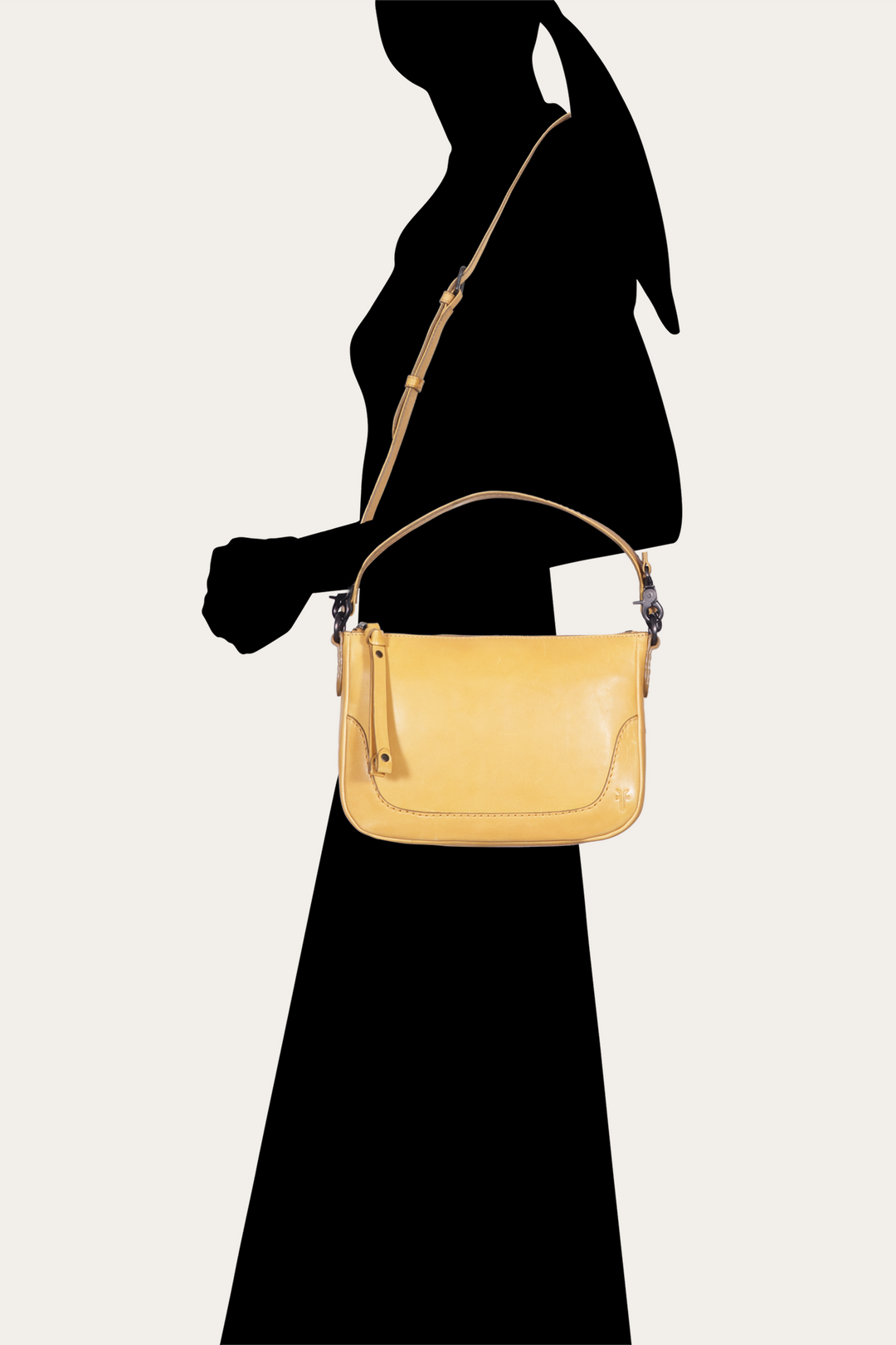 Mustard Handbags Frye Women's Melissa Crossbody Bag