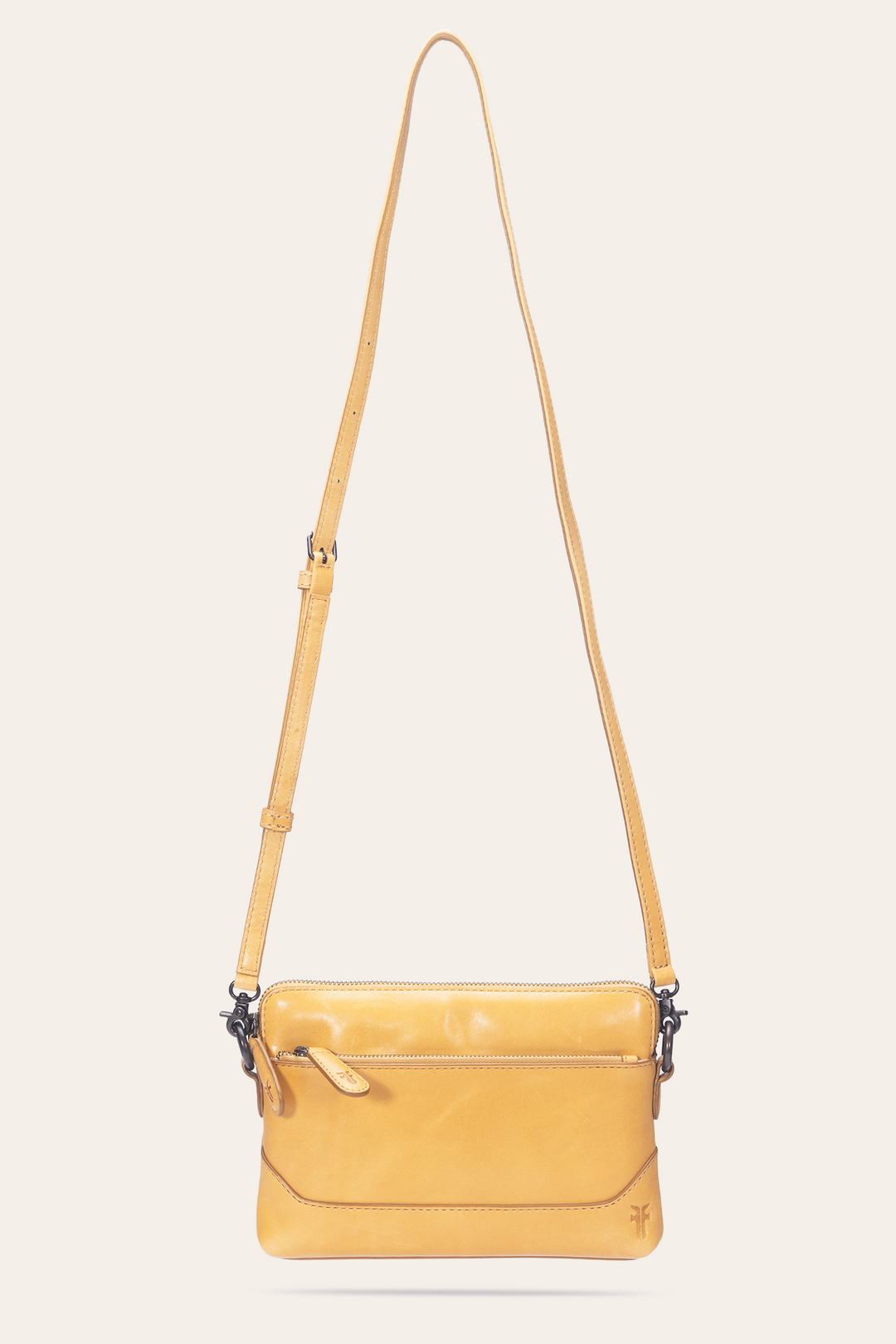 Mustard Handbags Frye Women's Melissa Wristlet Crossbody Bag