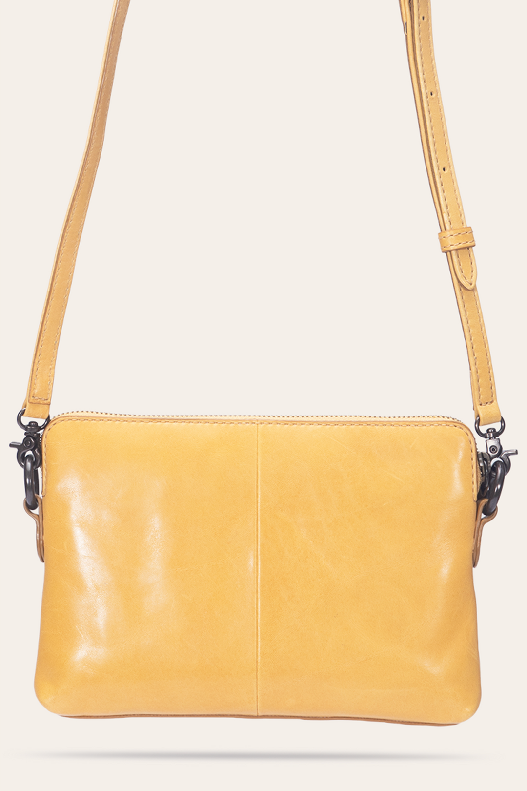 Mustard Handbags Frye Women's Melissa Wristlet Crossbody Bag