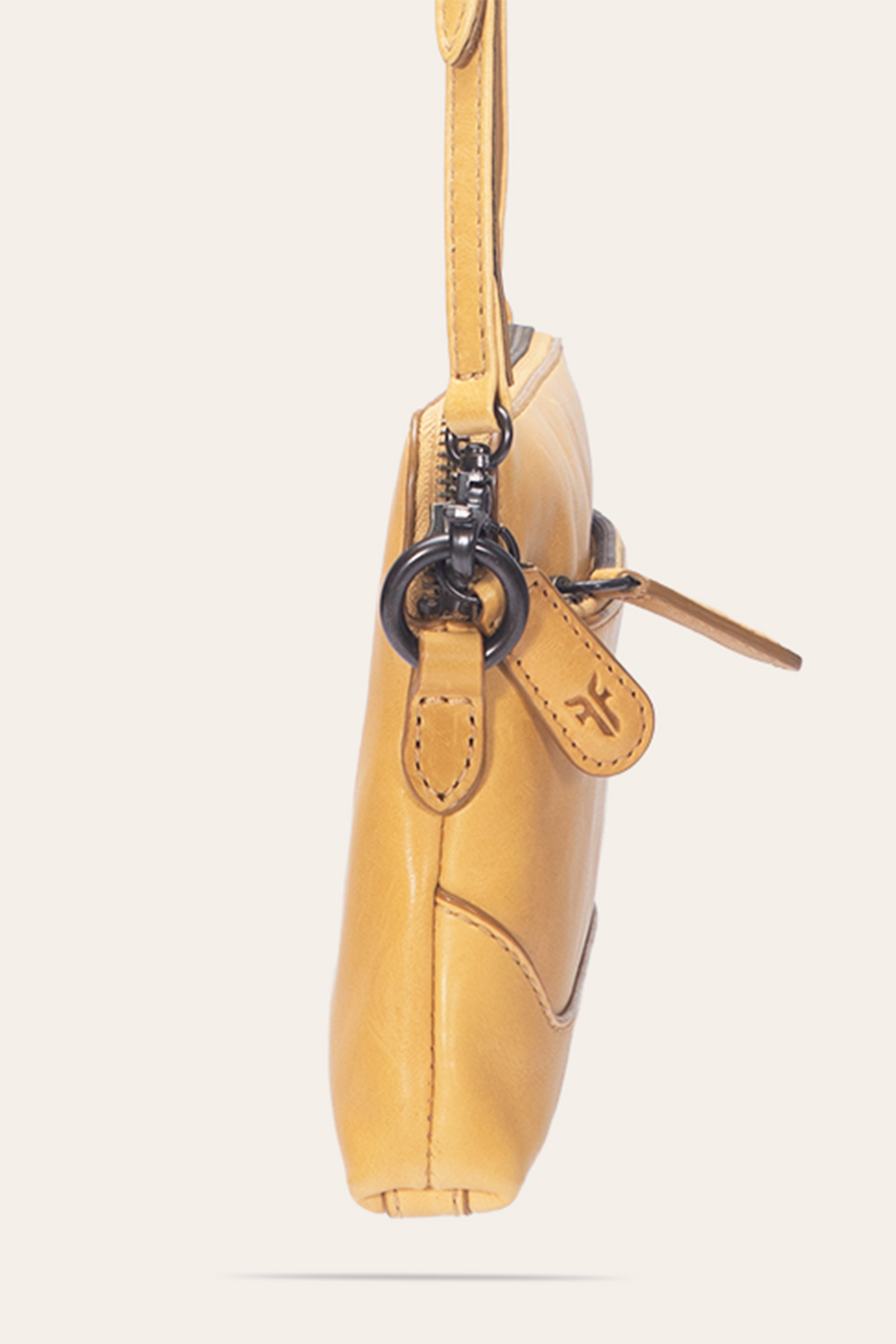 Mustard Handbags Frye Women's Melissa Wristlet Crossbody Bag