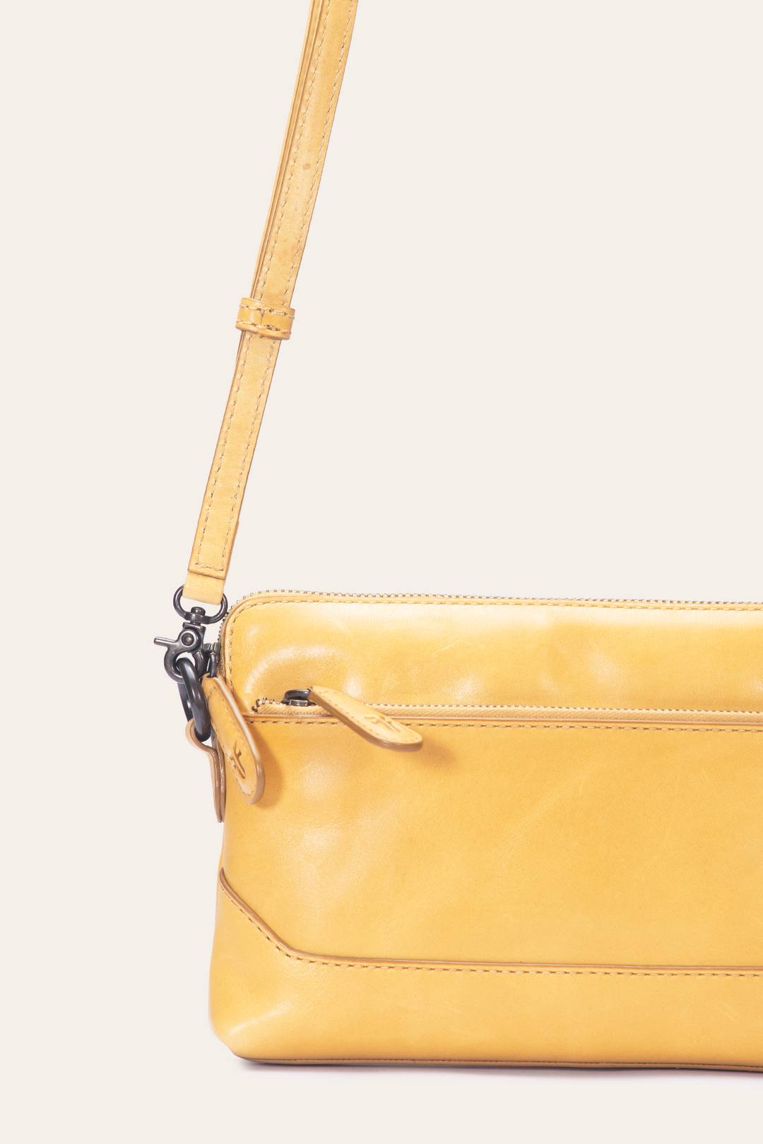 Mustard Handbags Frye Women's Melissa Wristlet Crossbody Bag