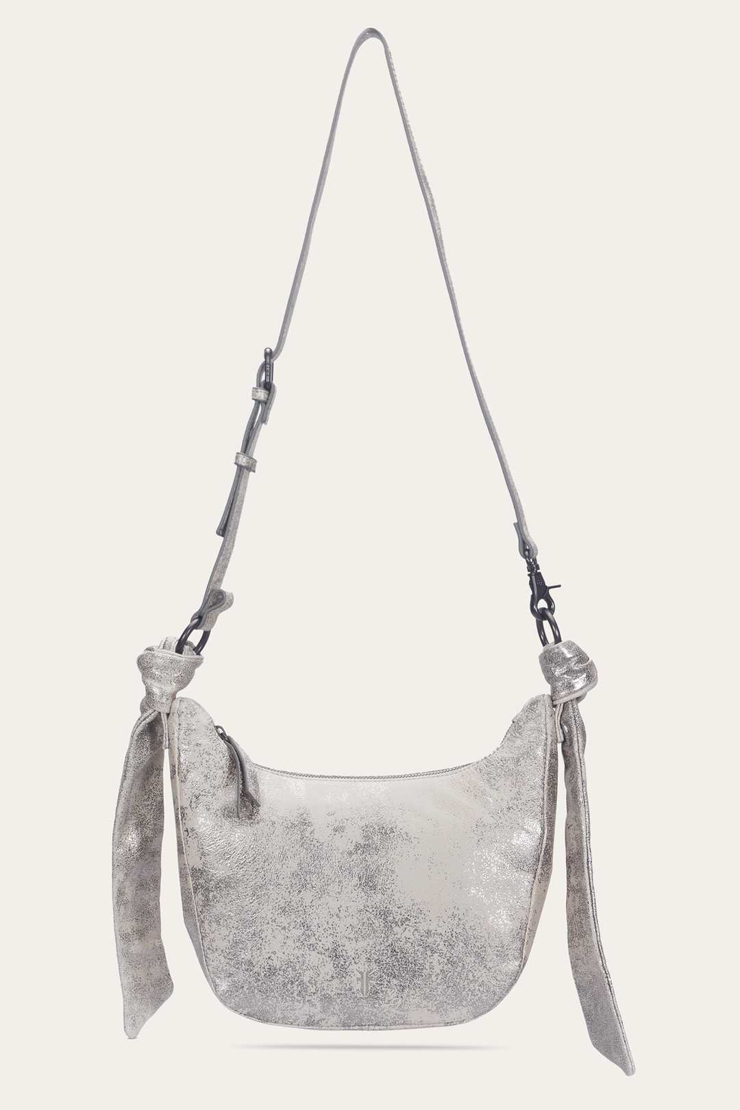 Cream Metallic Handbags Frye Women's Nora Crossbody Bag