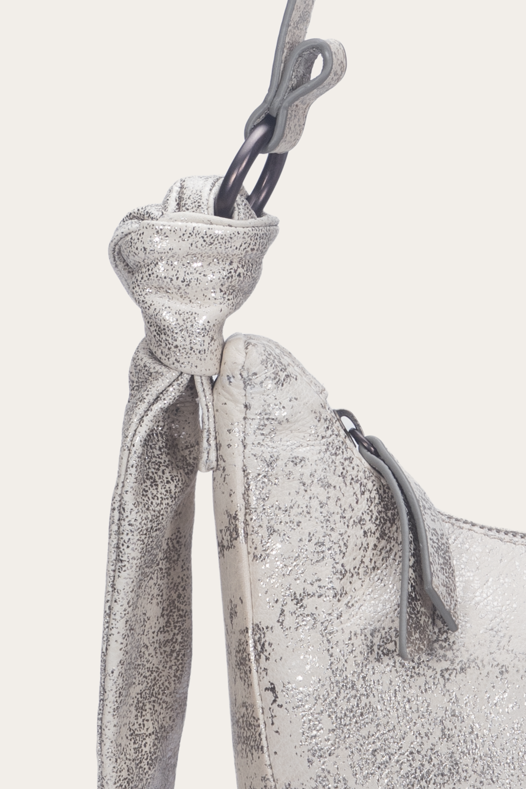 Cream Metallic Handbags Frye Women's Nora Crossbody Bag