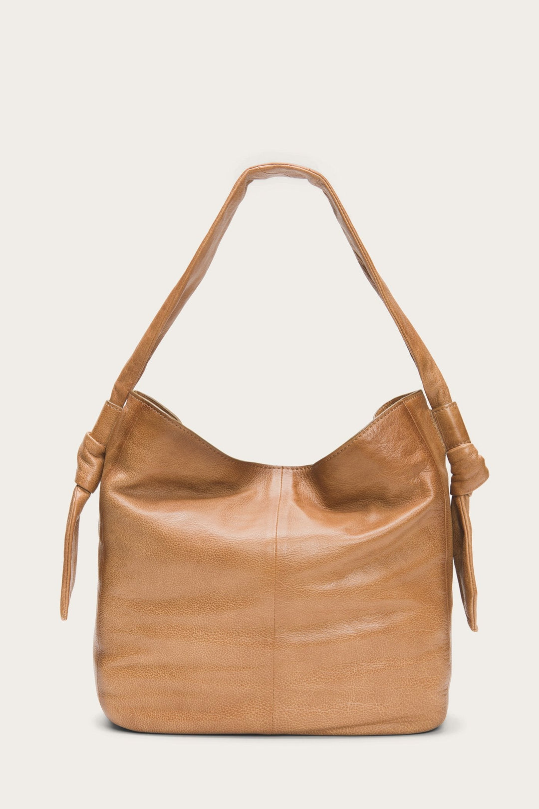 Beige Handbags Frye Nora Knotted Hobo in Beige