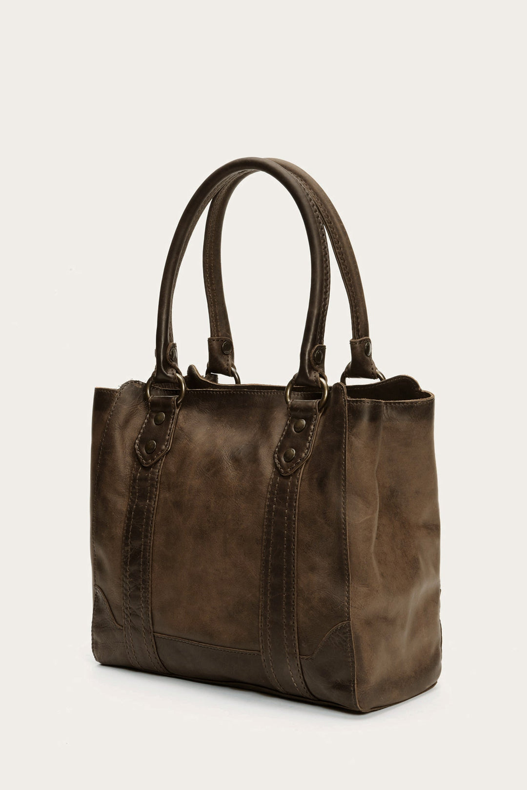 Dark Brown Handbags Frye Melissa Dark Brown Tote