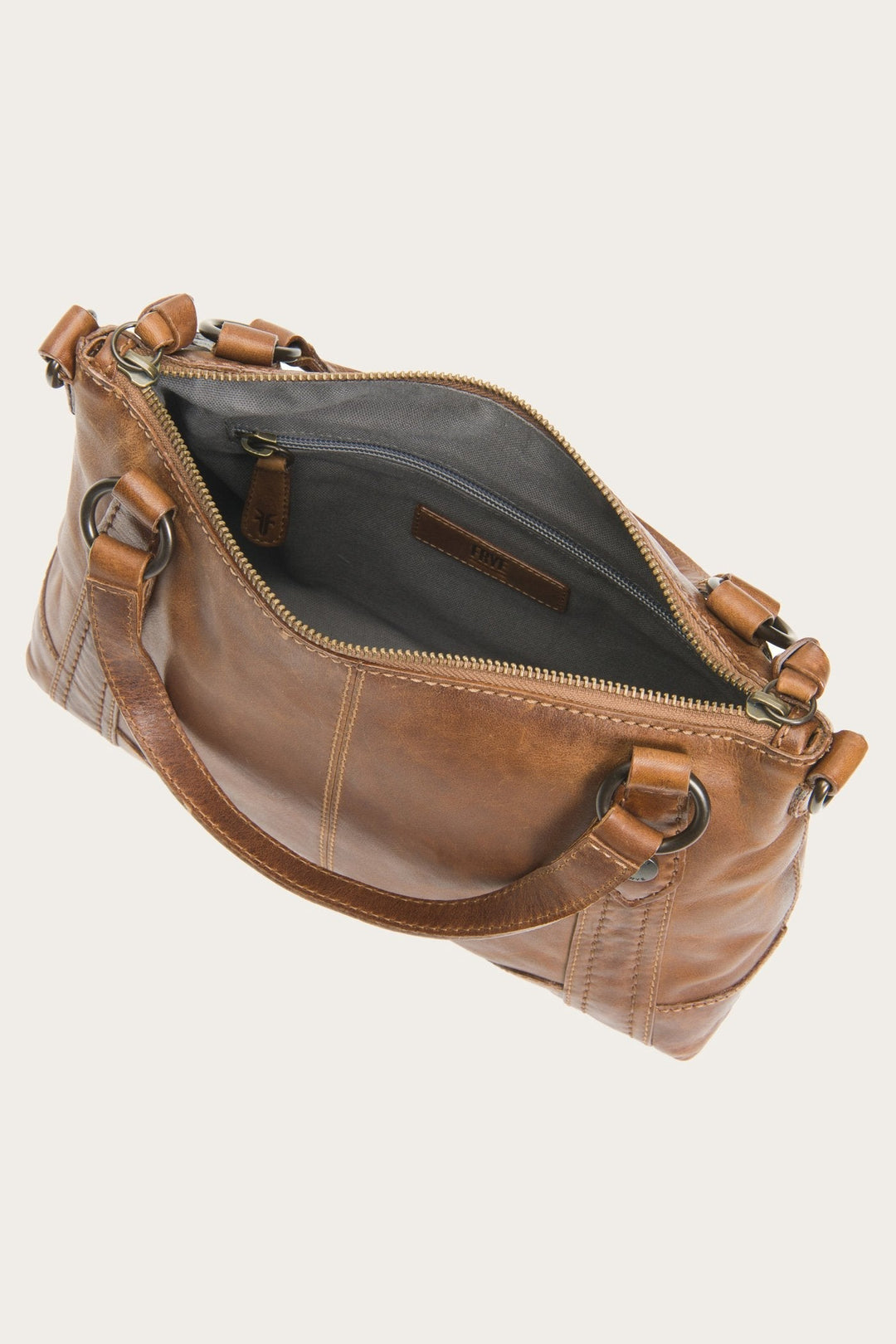 Cognac Handbags Frye Melissa Cognac Medium Crossbody