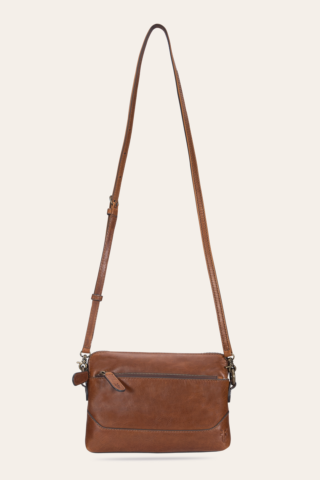 Cognac Handbags Frye Melissa Cognac Crossbody Wristlet