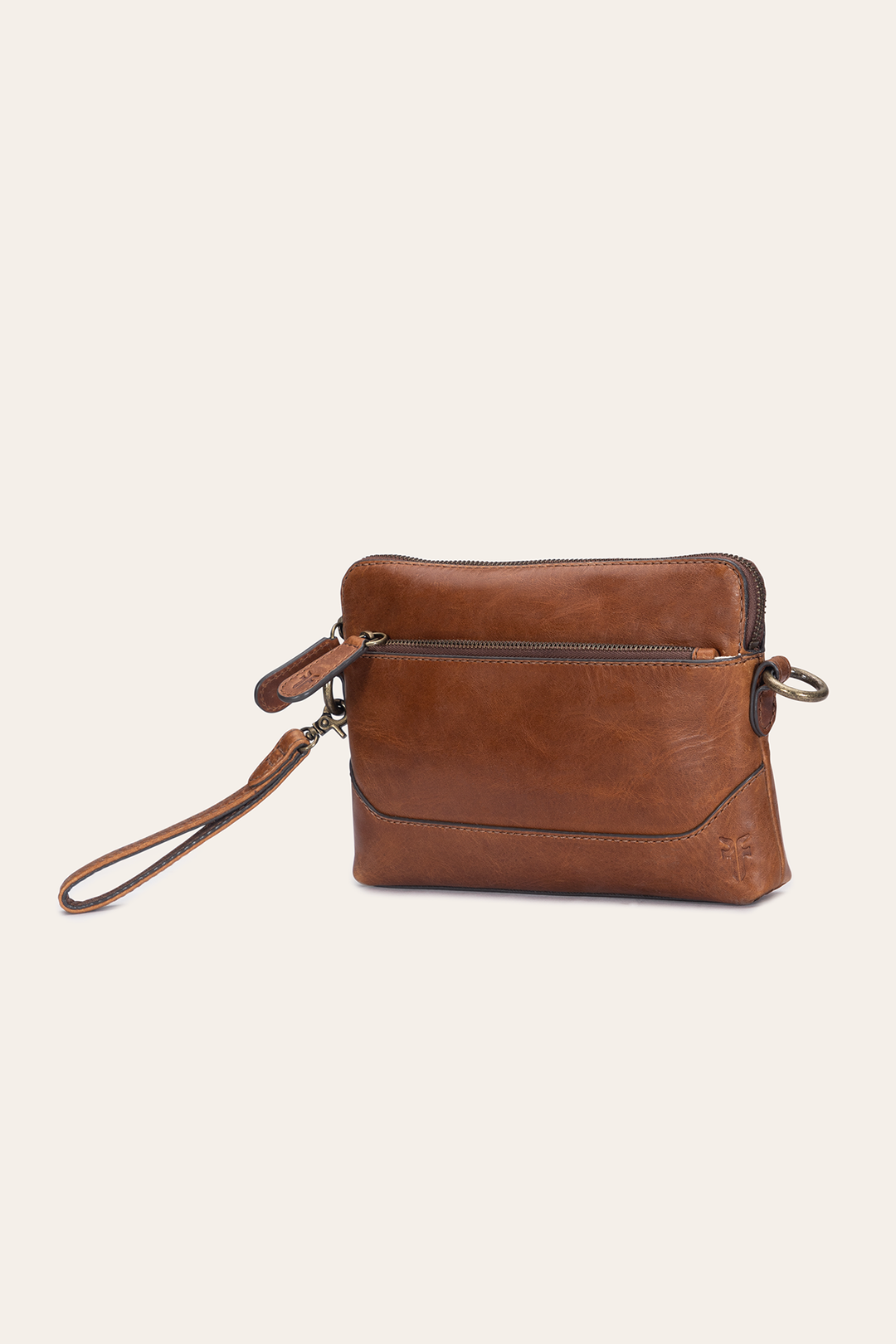 Cognac Handbags Frye Melissa Cognac Crossbody Wristlet