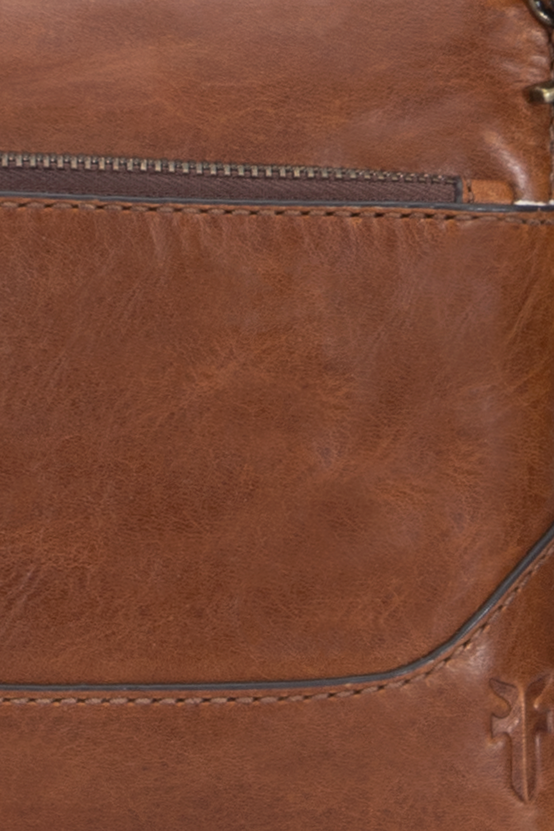 Cognac Handbags Frye Melissa Cognac Crossbody Wristlet