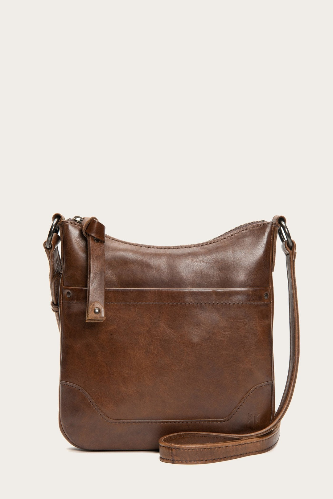 Dark Brown Handbags Frye Melissa Dark Brown Swing Pack