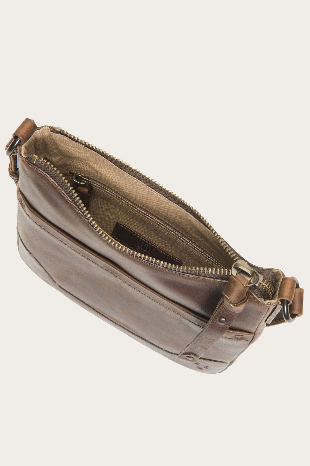 Dark Brown Handbags Frye Melissa Dark Brown Swing Pack