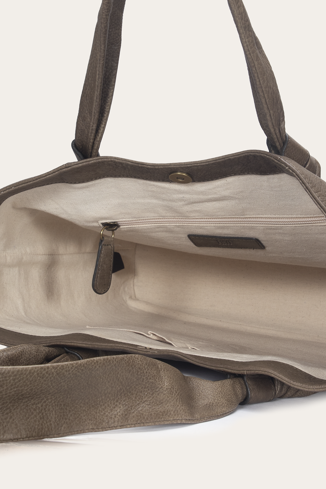Dusty Olive Handbags Frye Dusty Olive Nora Knotted Tote