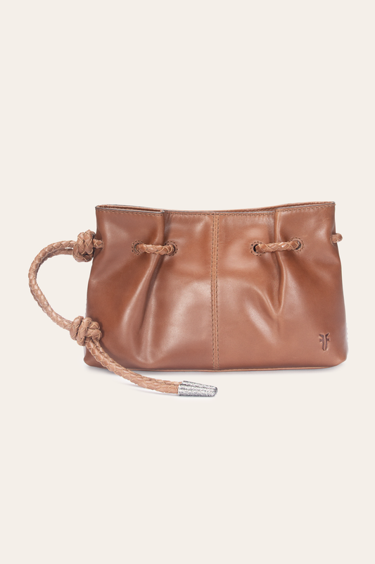 Cognac Handbags Frye Cognac Caroline Wristlet Clutch