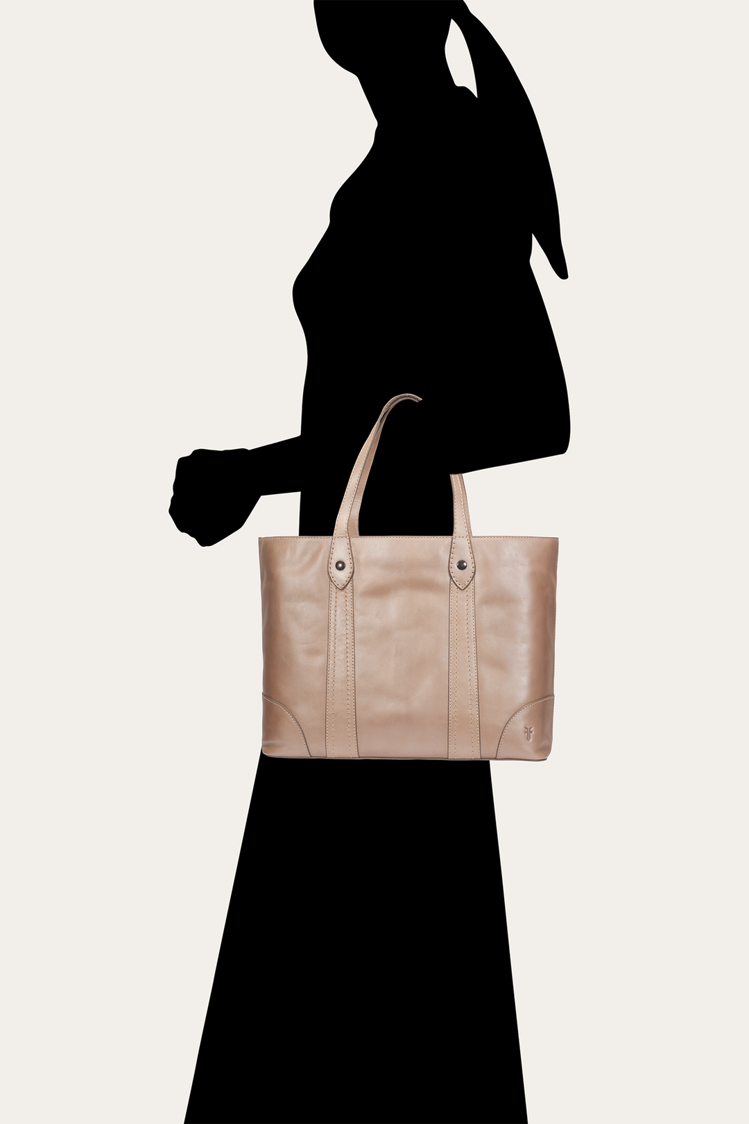 Light Bronze Handbags Frye Light Bronze Melissa Shopper