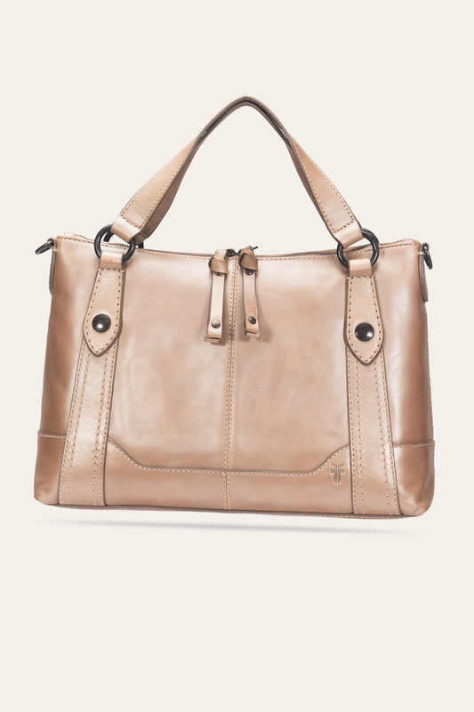 Light Bronze Handbags Frye Light Bronze Melissa Medium Satchel