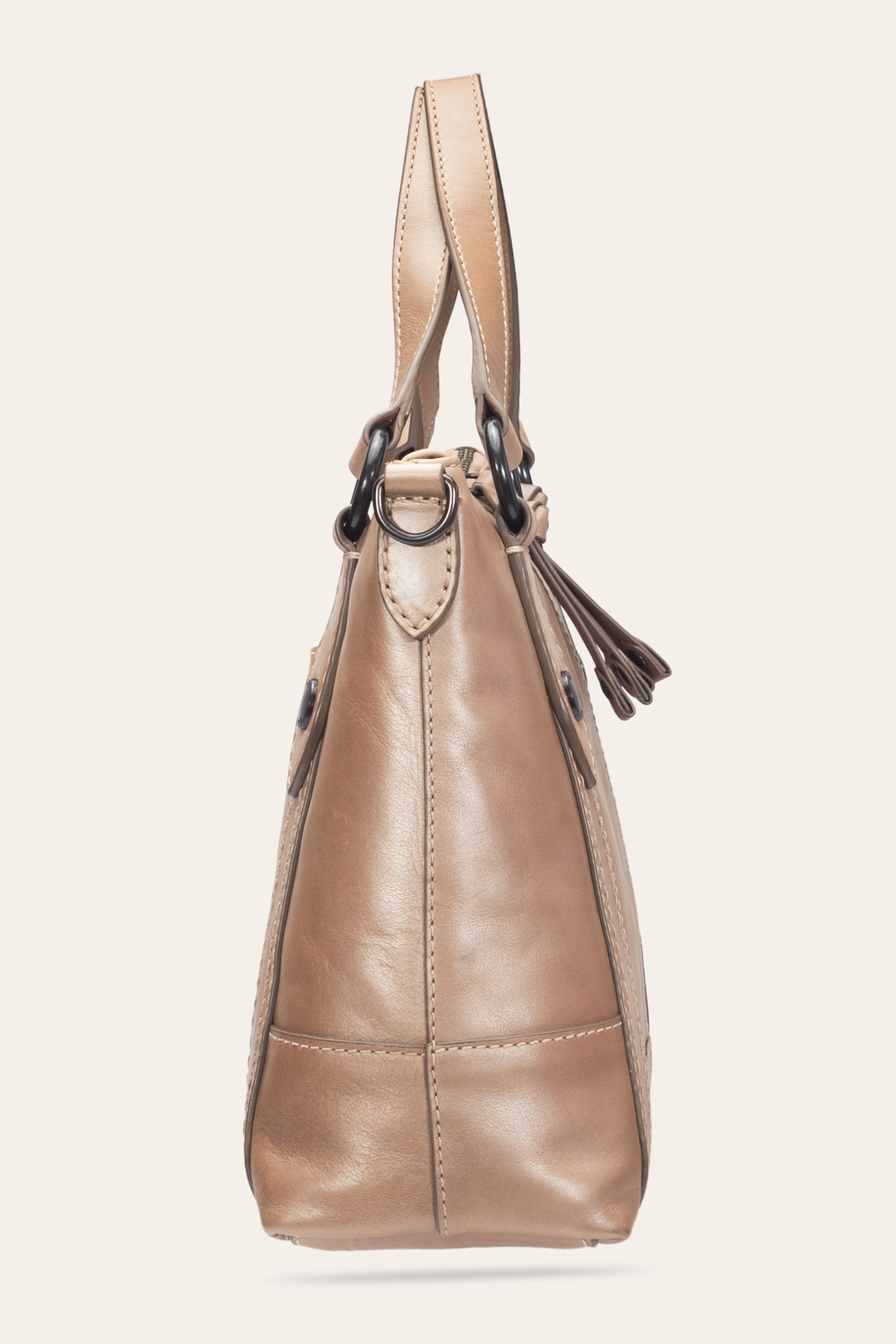 Light Bronze Handbags Frye Light Bronze Melissa Medium Satchel