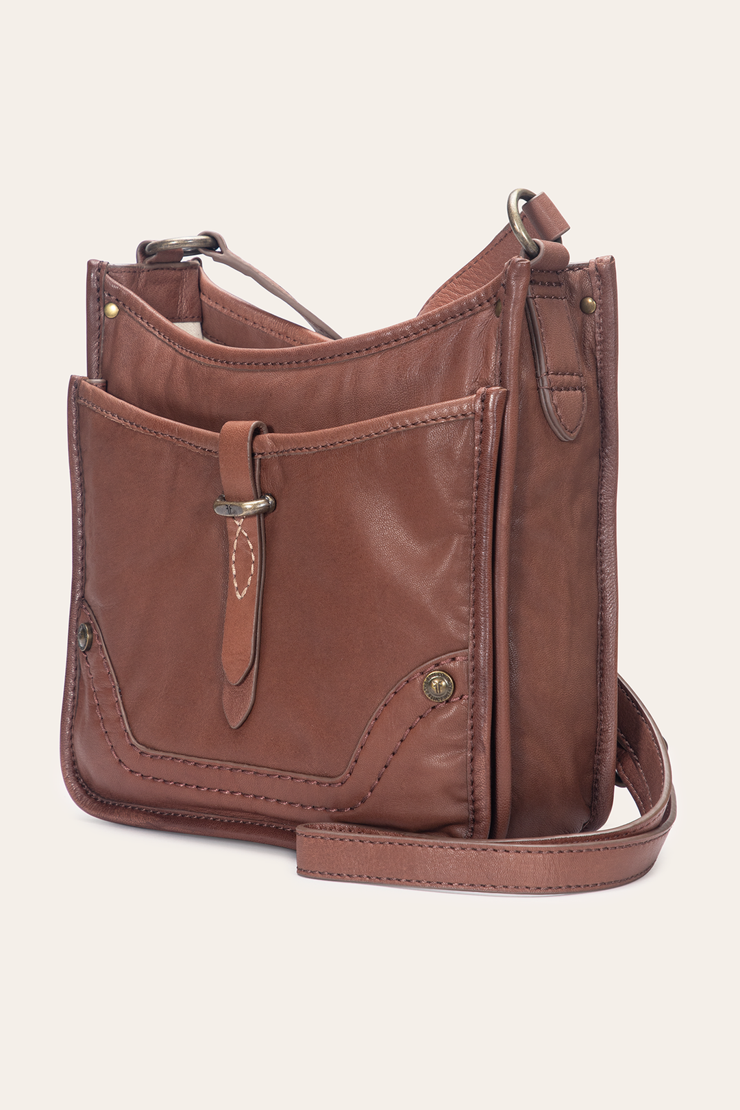 Cognac Handbags Frye Campus Cognac Crossbody