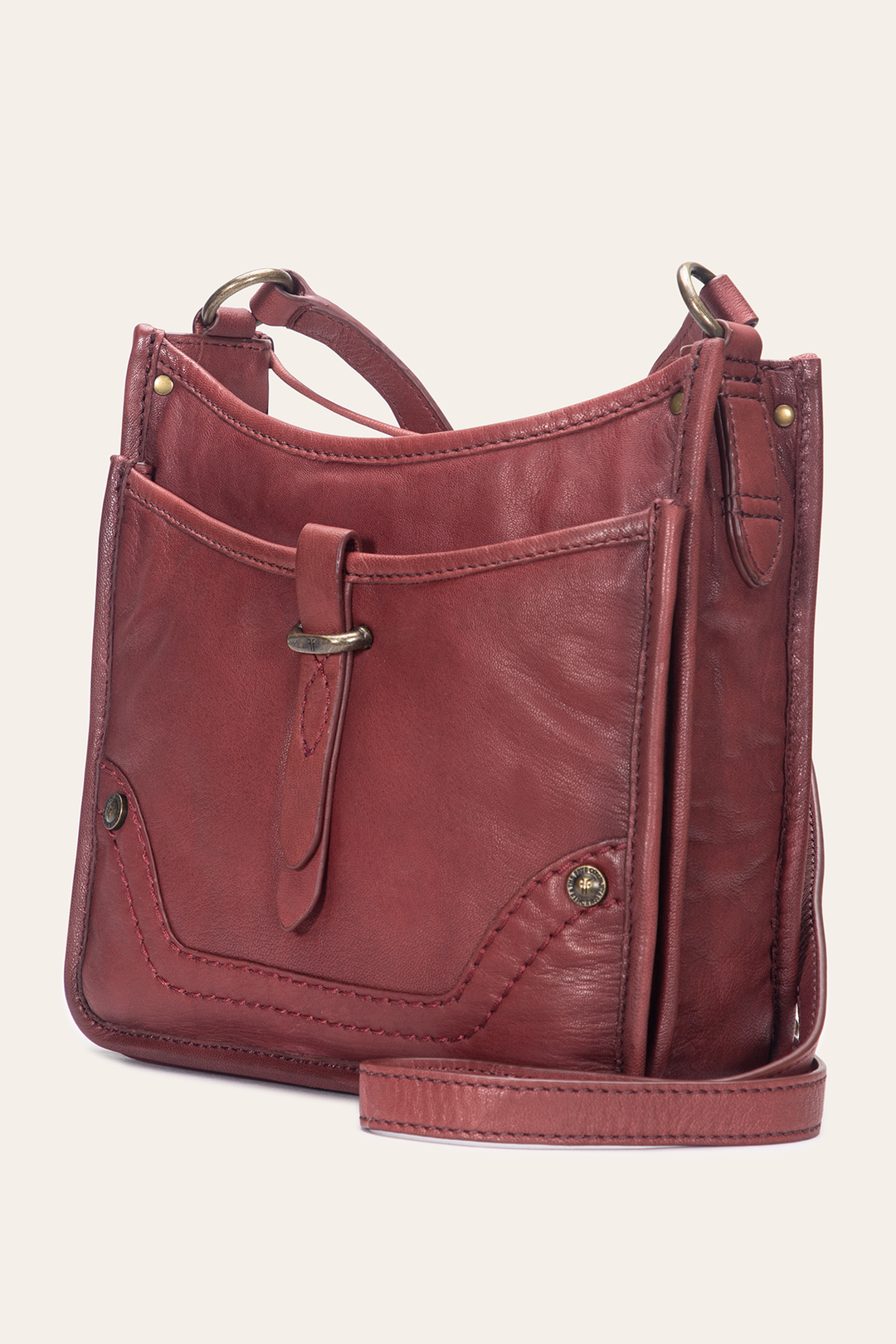 Burgundy Handbags Frye Campus Burgundy Crossbody