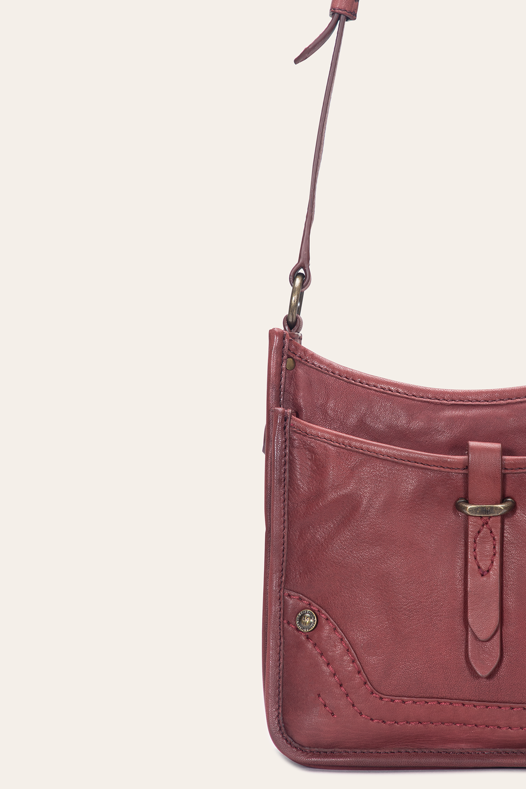 Burgundy Handbags Frye Campus Burgundy Crossbody