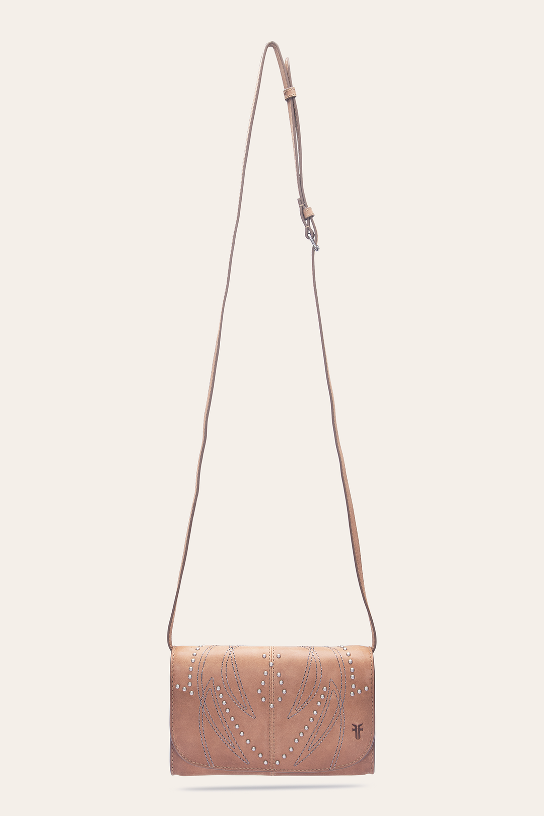 Beige Handbags Frye Sara Beige Wallet Crossbody