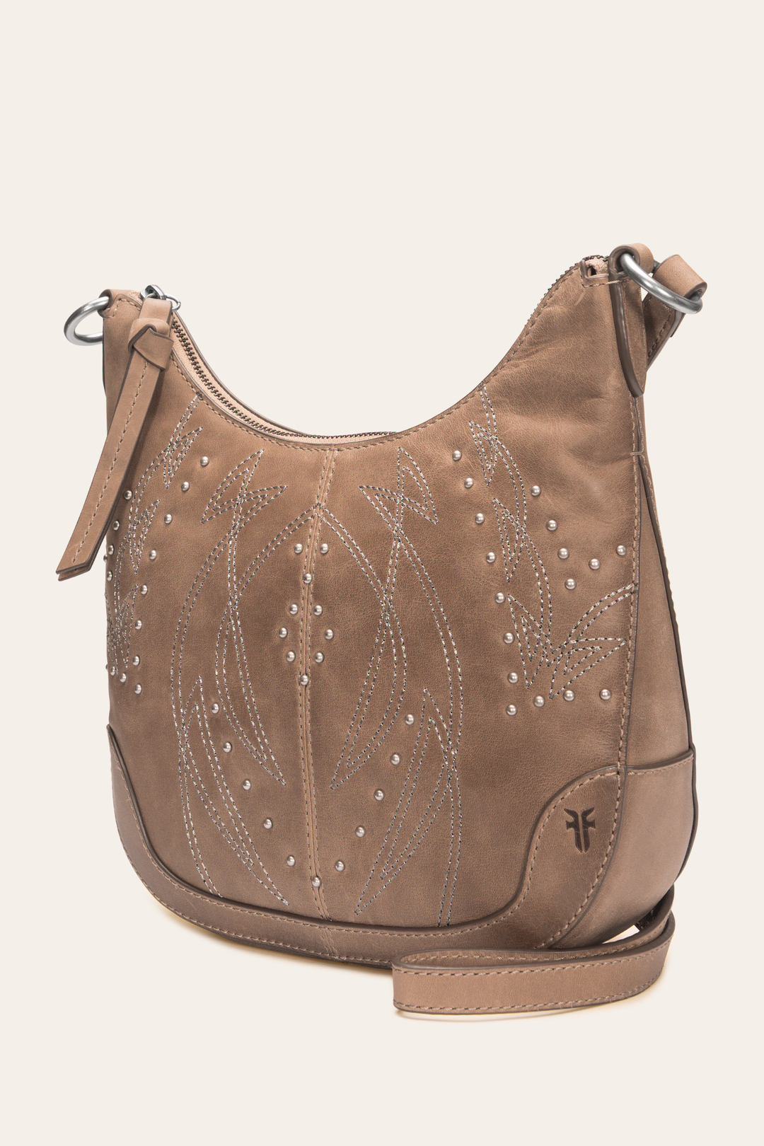 Beige Handbags Frye Sara Beige Crossbody