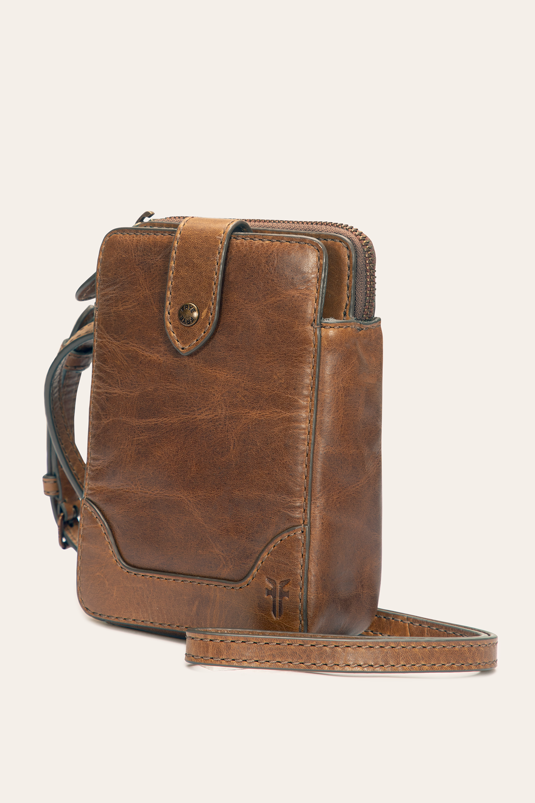 Cognac Handbags Frye Melissa Cognac Phone Crossbody