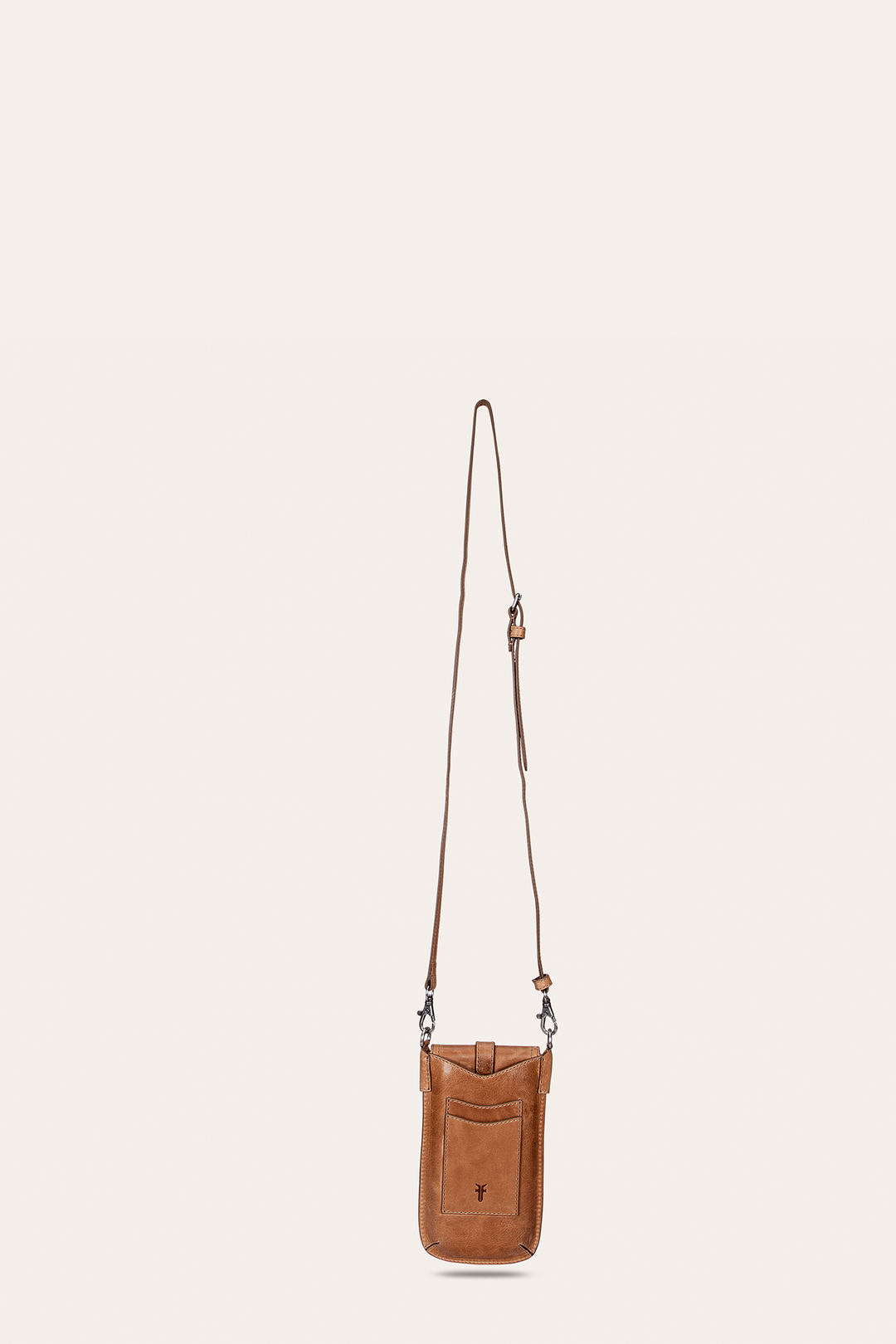 Beige Handbags Frye Melissa Beige Phone Pouch