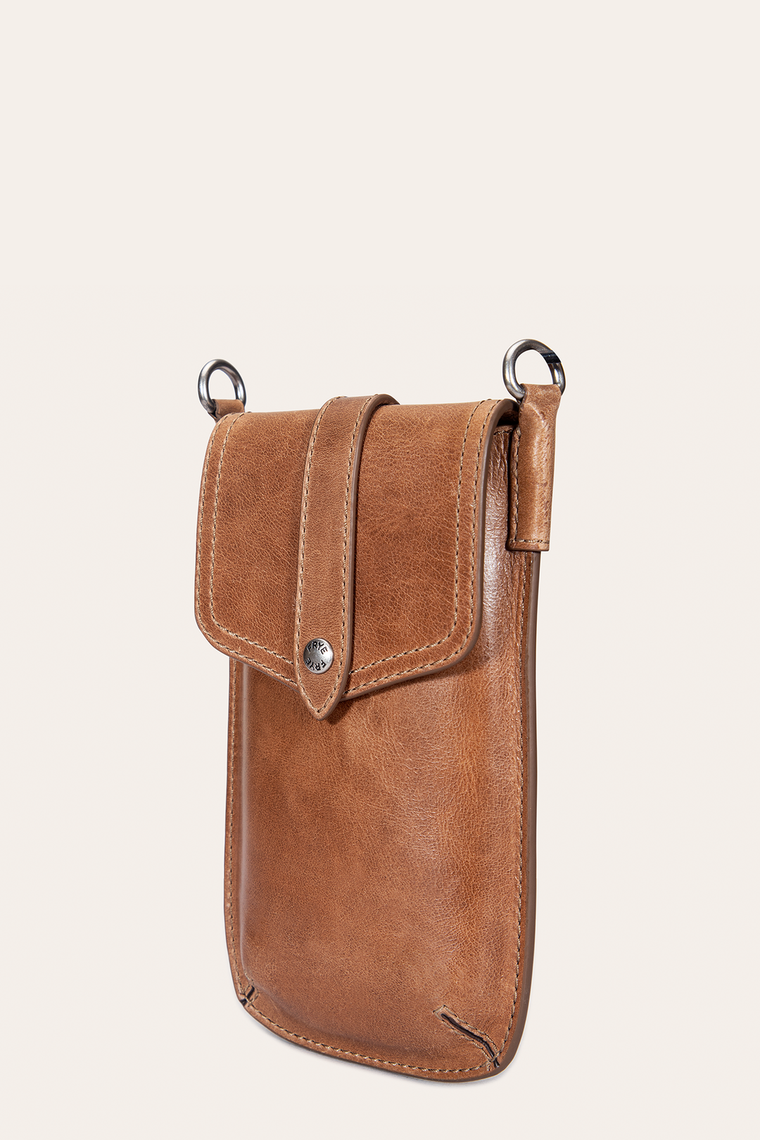 Beige Handbags Frye Melissa Beige Phone Pouch