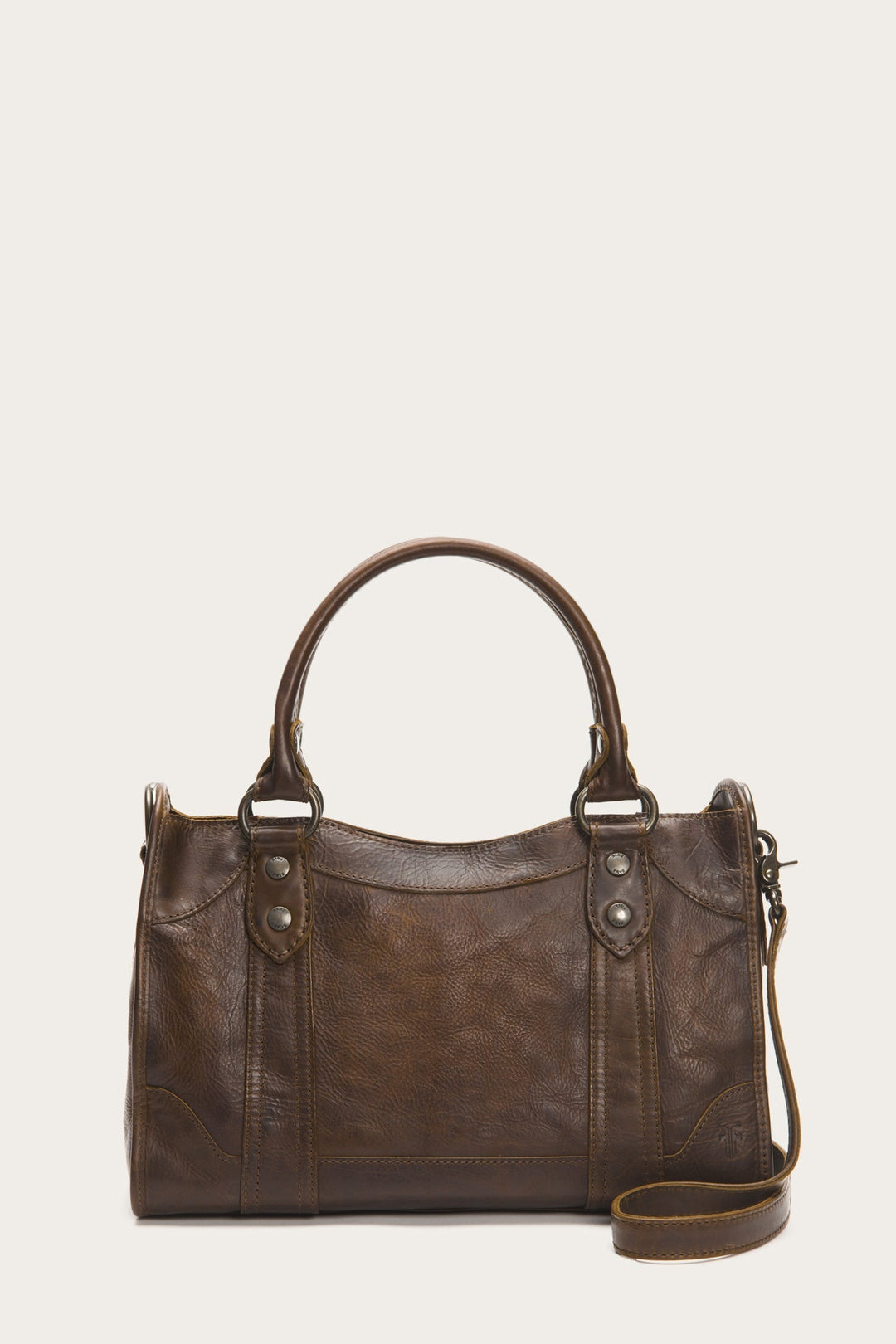 Dark Brown Handbags Frye Melissa Dark Brown Satchel