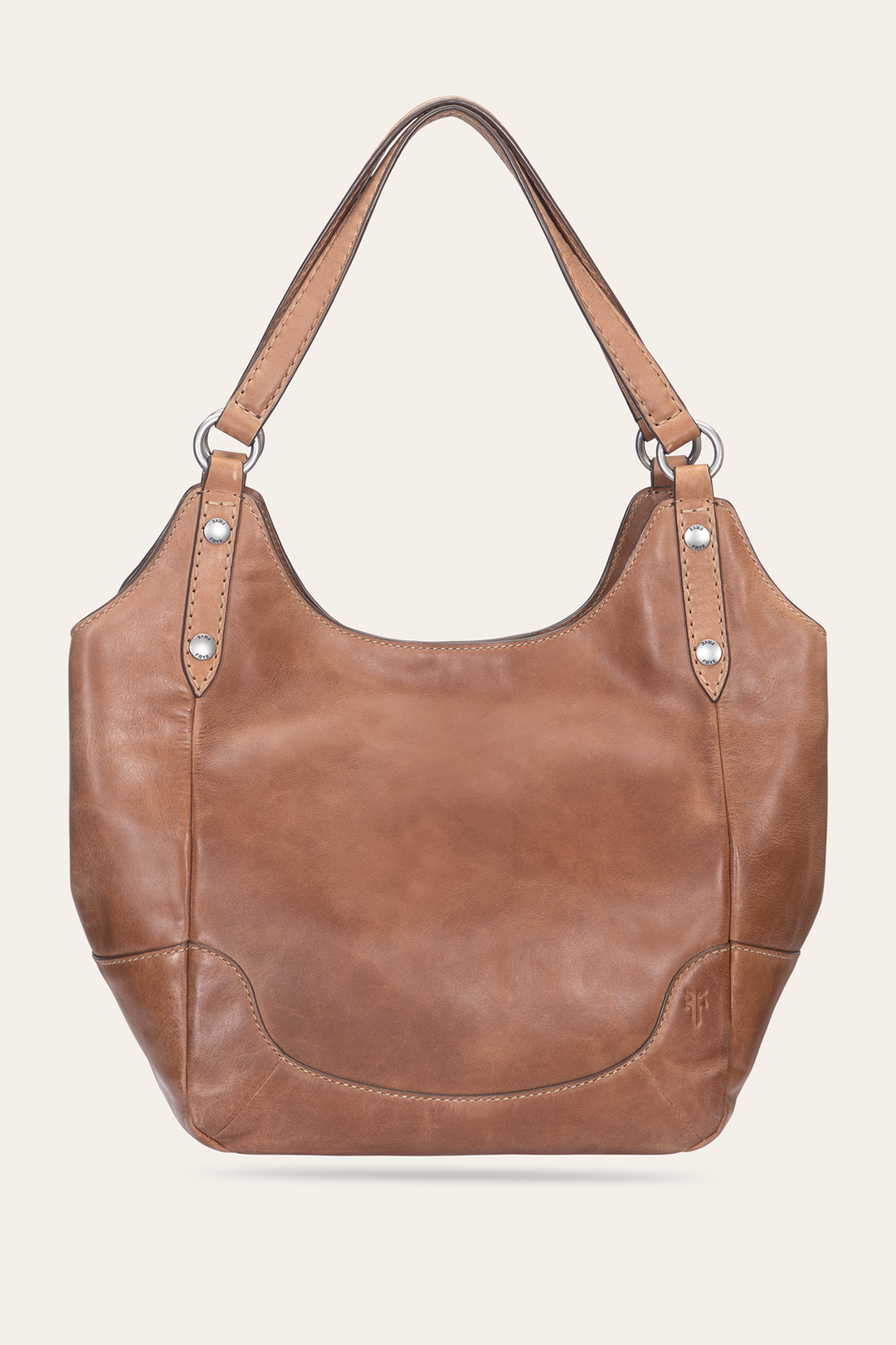 Beige Handbags Frye Melissa Four Poster in Beige