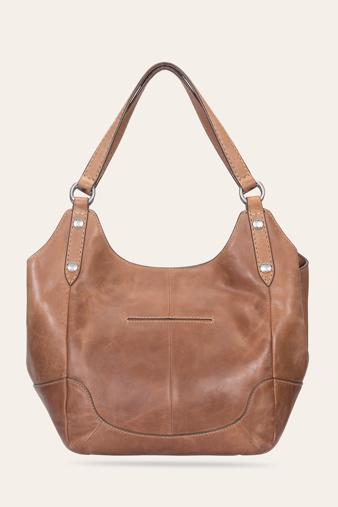 Beige Handbags Frye Melissa Four Poster in Beige