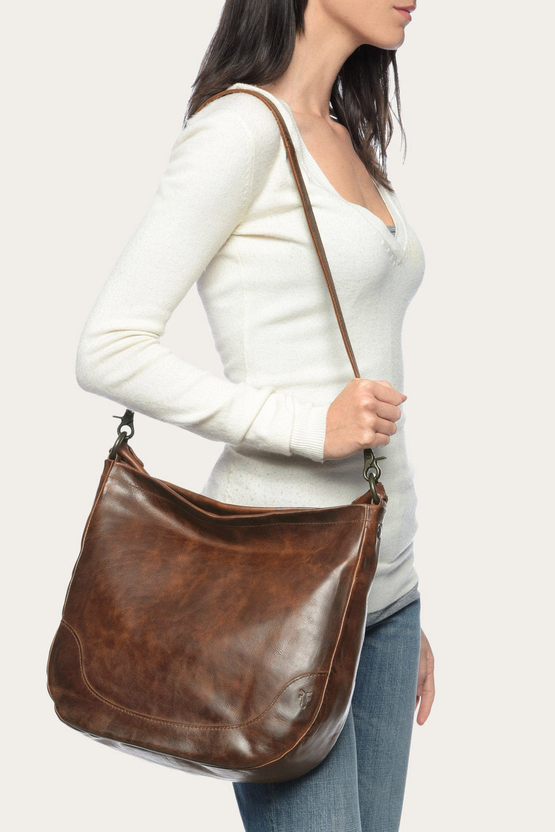 Cognac Handbags Frye Melissa Cognac Hobo