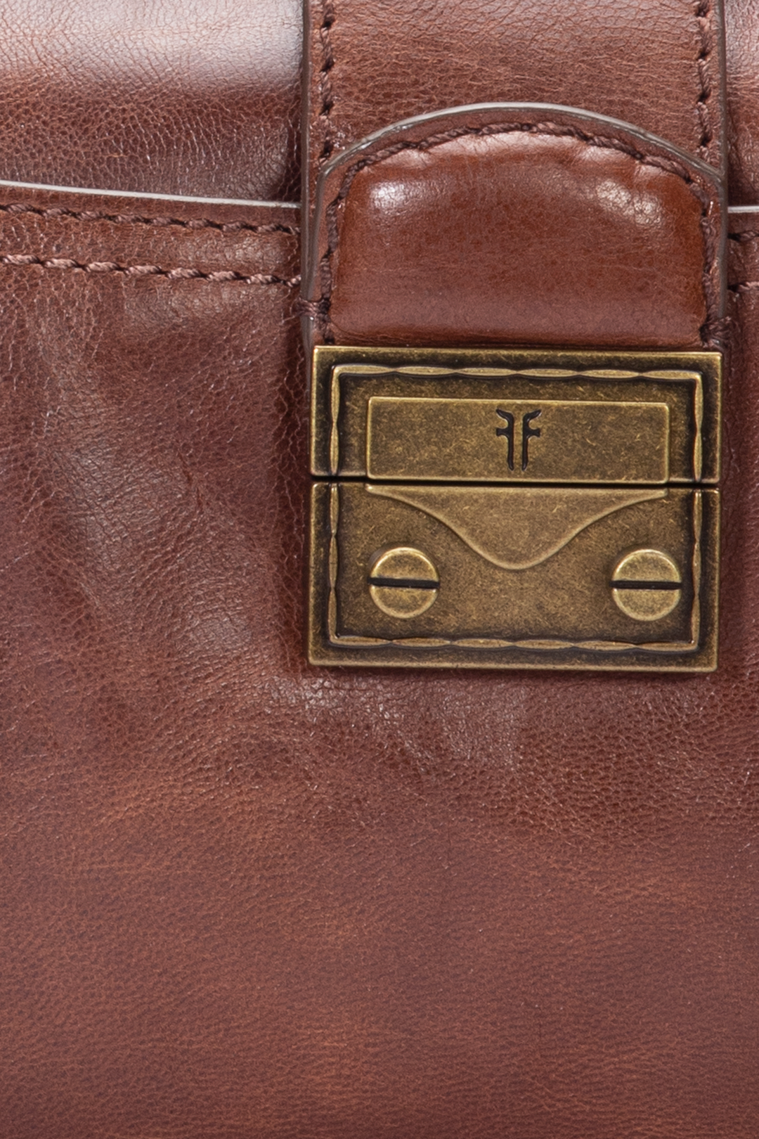 Cognac Handbags Frye Alex Cognac Crossbody Clutch
