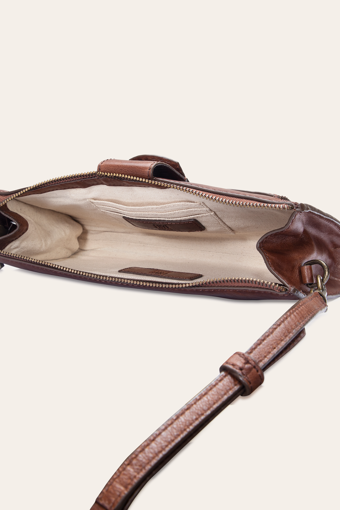 Cognac Handbags Frye Alex Cognac Crossbody Clutch