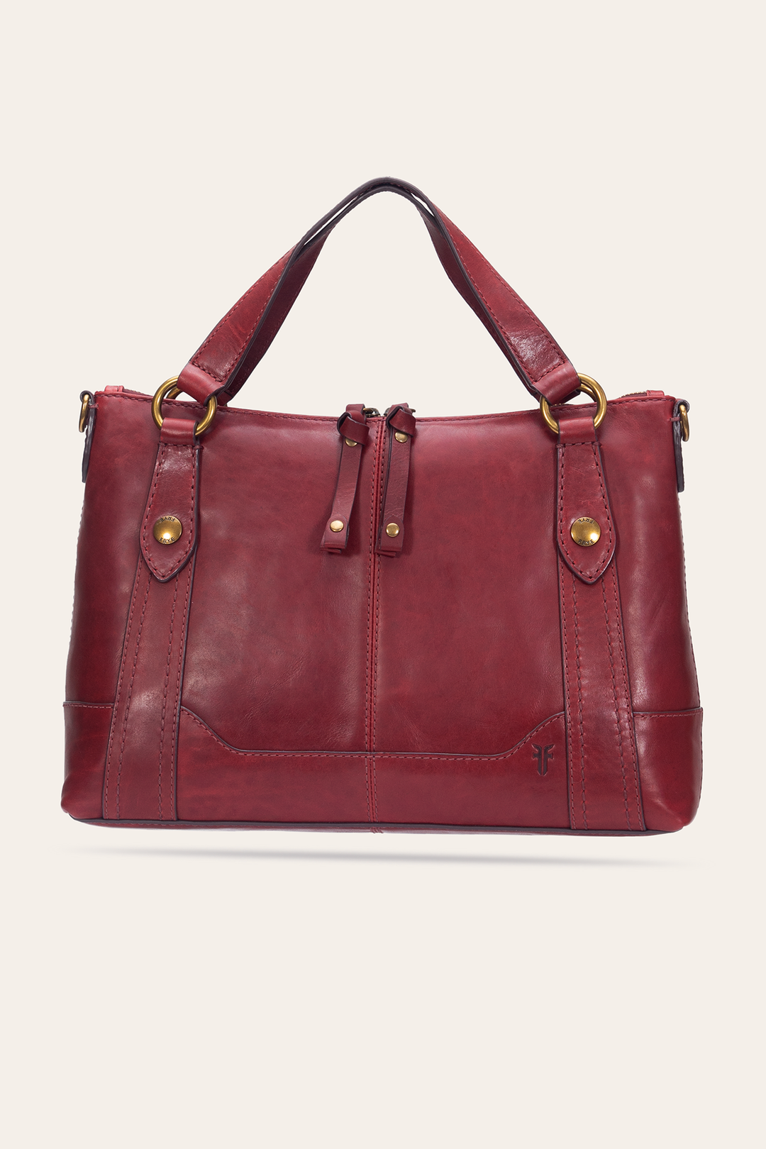 Berry Lacquer Handbags Frye Berry Lacquer Melissa Medium Satchel