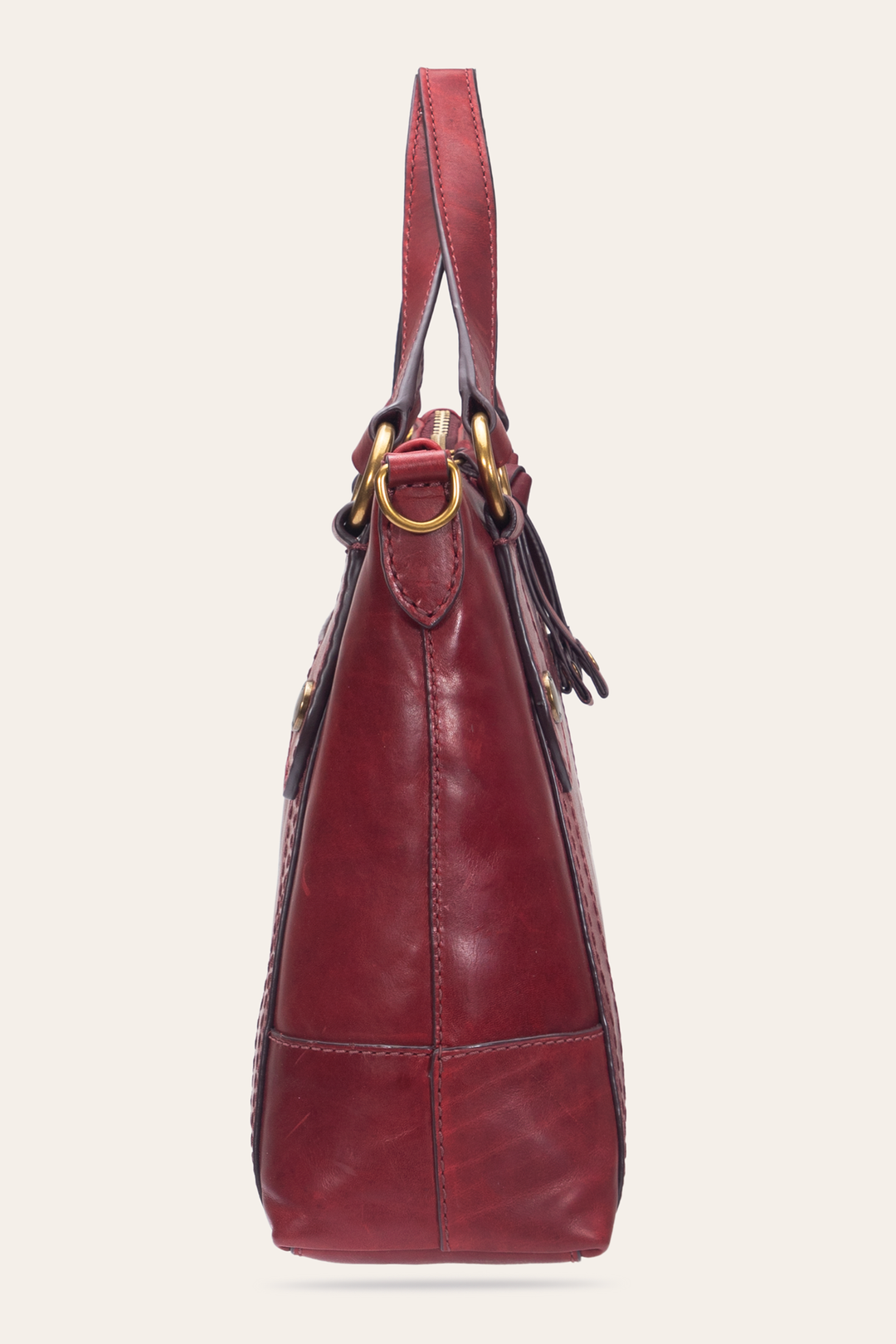 Berry Lacquer Handbags Frye Berry Lacquer Melissa Medium Satchel