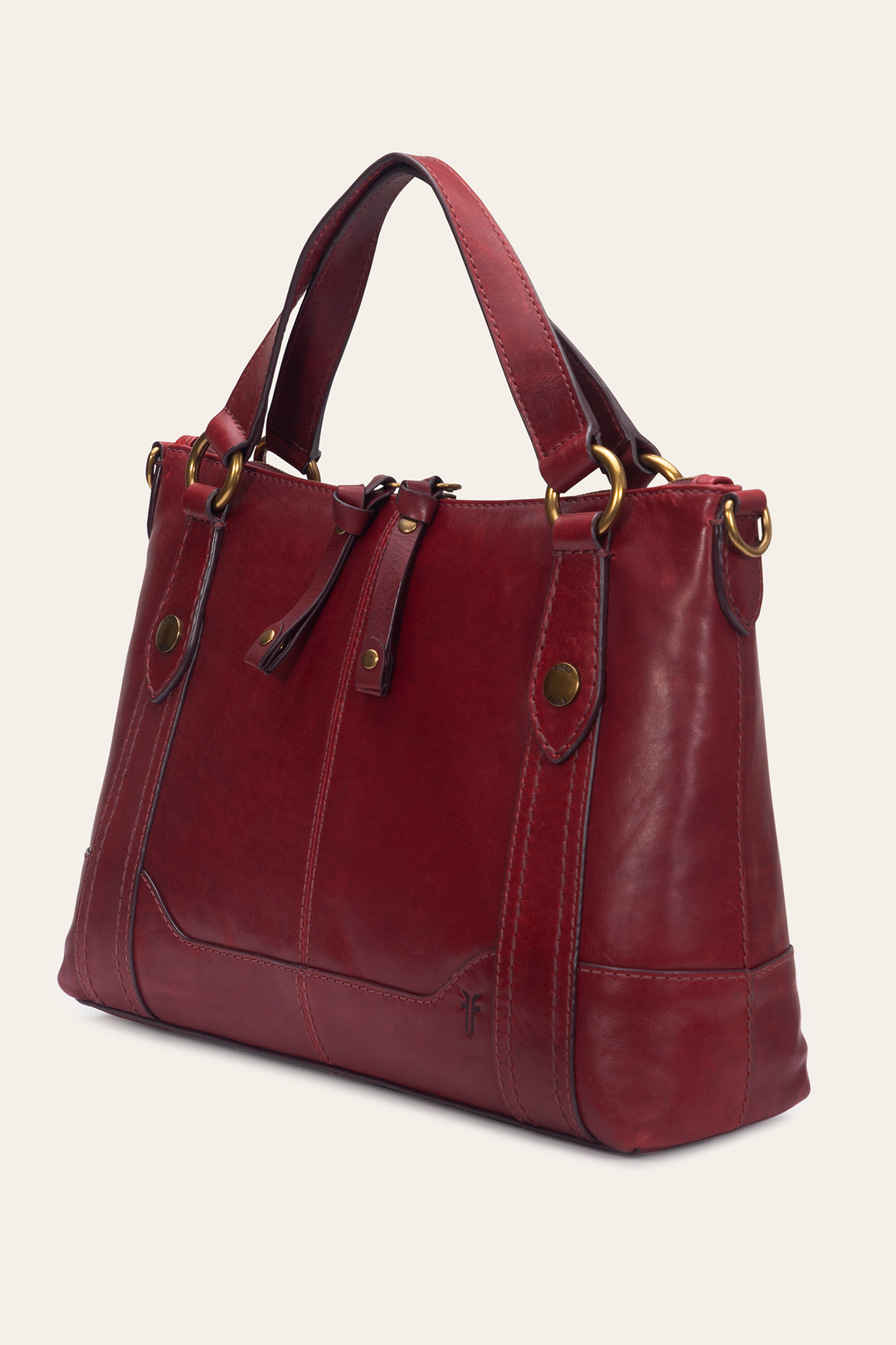Berry Lacquer Handbags Frye Berry Lacquer Melissa Medium Satchel