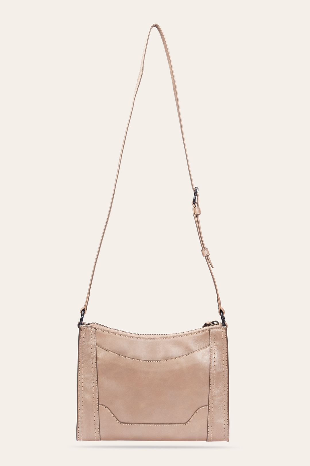 Light Bronze Handbags Frye Light Bronze Melissa Zip Crossbody