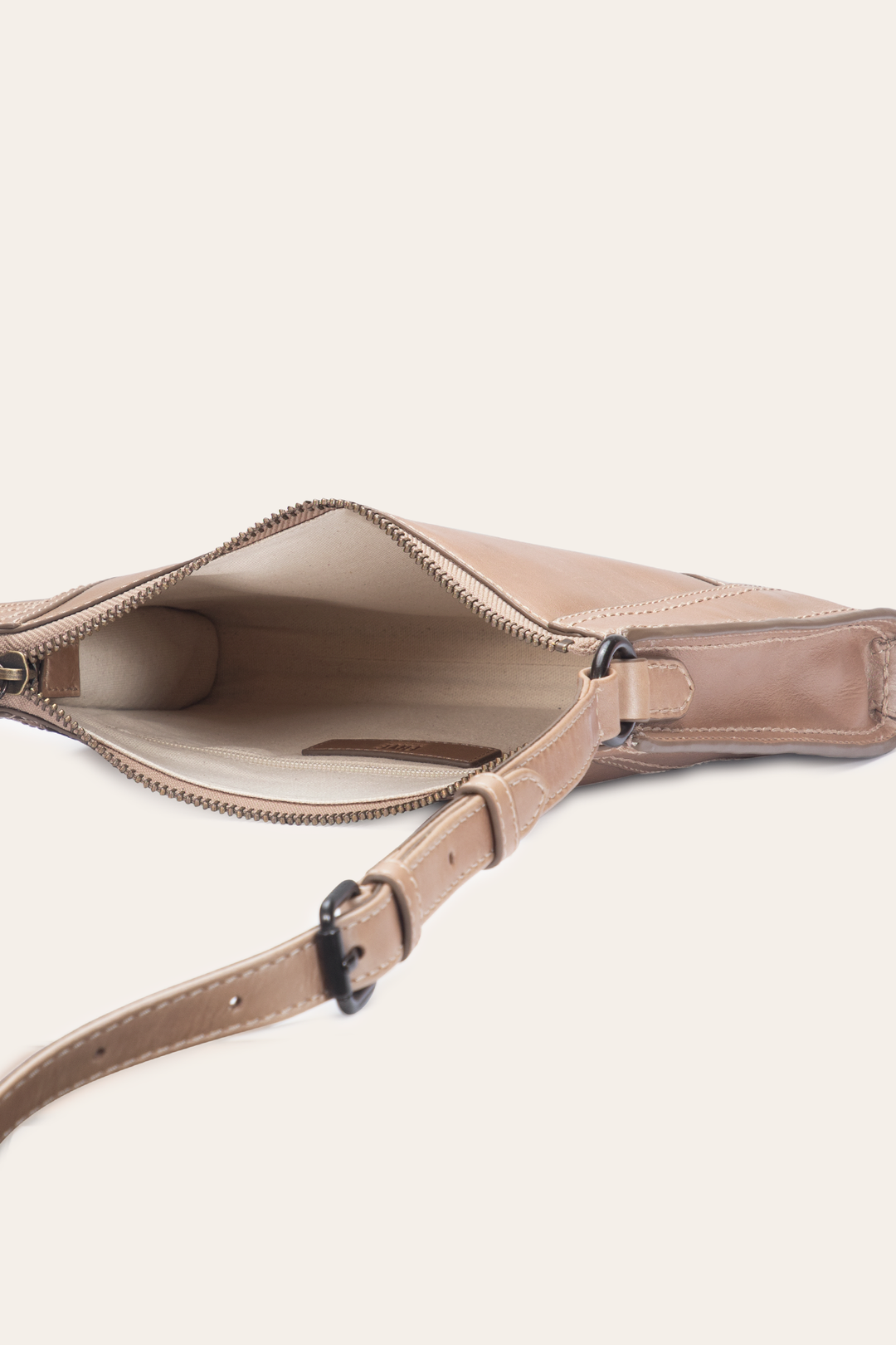 Light Bronze Handbags Frye Light Bronze Melissa Zip Crossbody