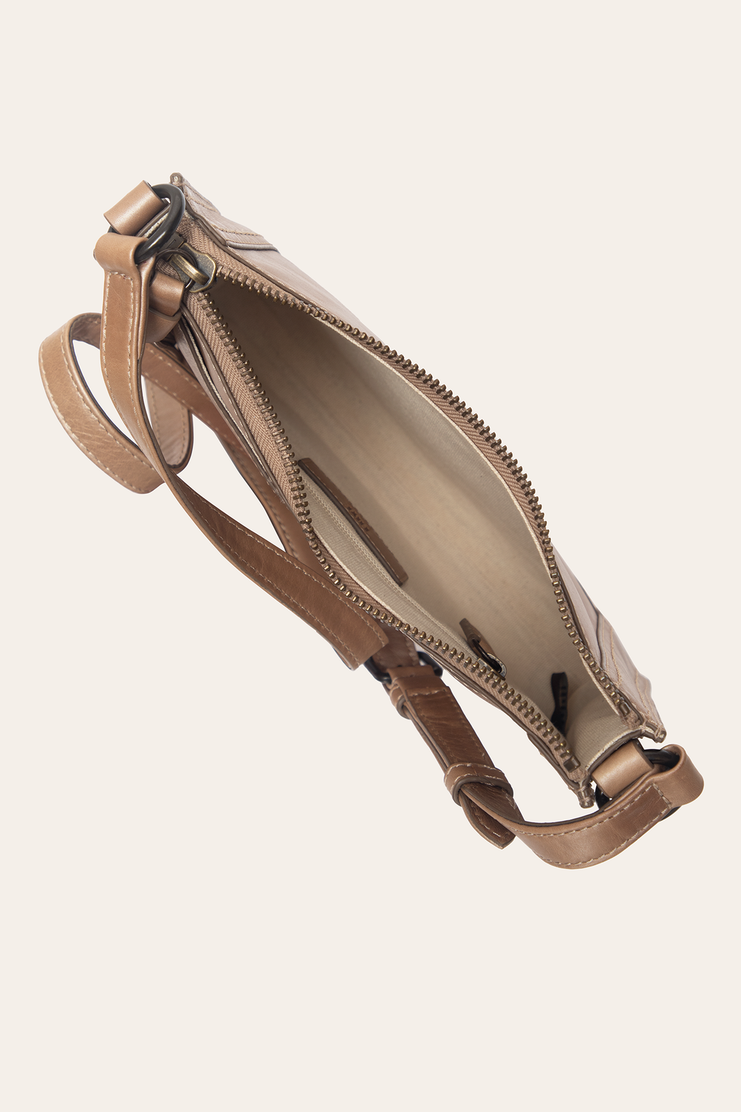 Light Bronze Handbags Frye Light Bronze Melissa Zip Crossbody