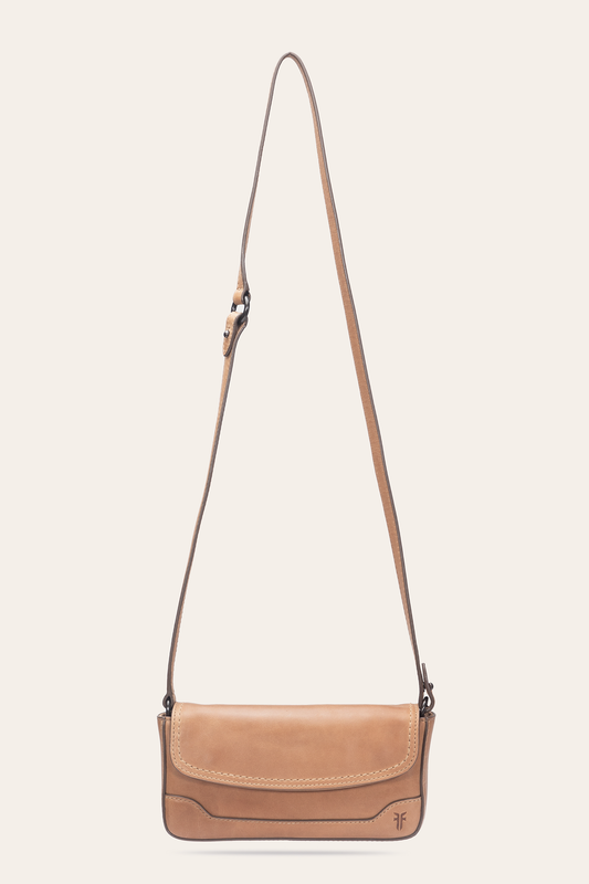Beige Handbags Frye Beige Melissa Convertible Mini Flap