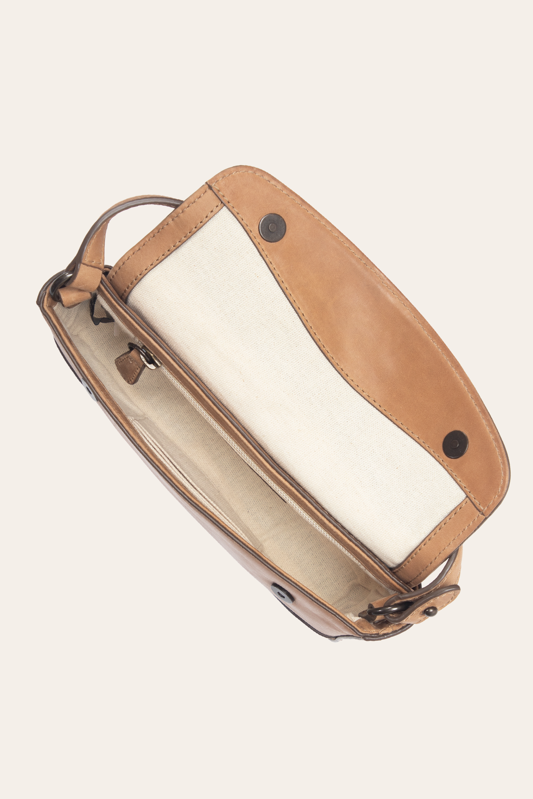 Beige Handbags Frye Beige Melissa Convertible Mini Flap