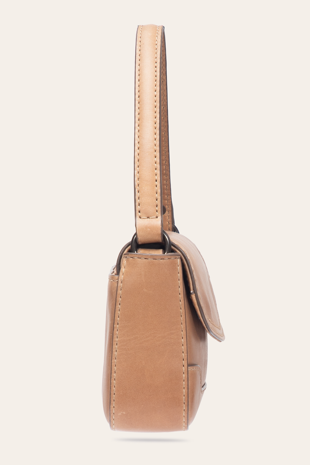Beige Handbags Frye Beige Melissa Convertible Mini Flap
