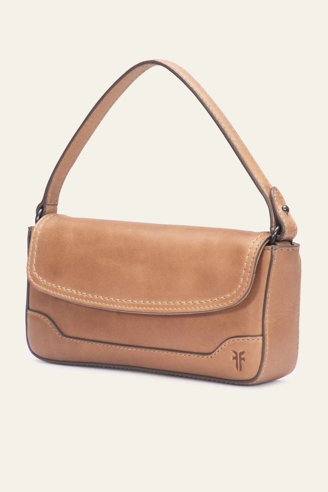 Beige Handbags Frye Beige Melissa Convertible Mini Flap